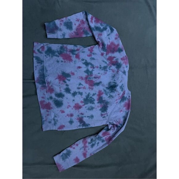 Lucky Brand Woman’s Tie Dye Crew Neck Size Medium - Picture 7 of 9